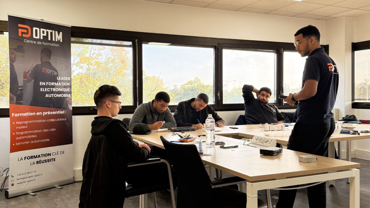 Une séance de formation FD OPTIM à Argenteuil